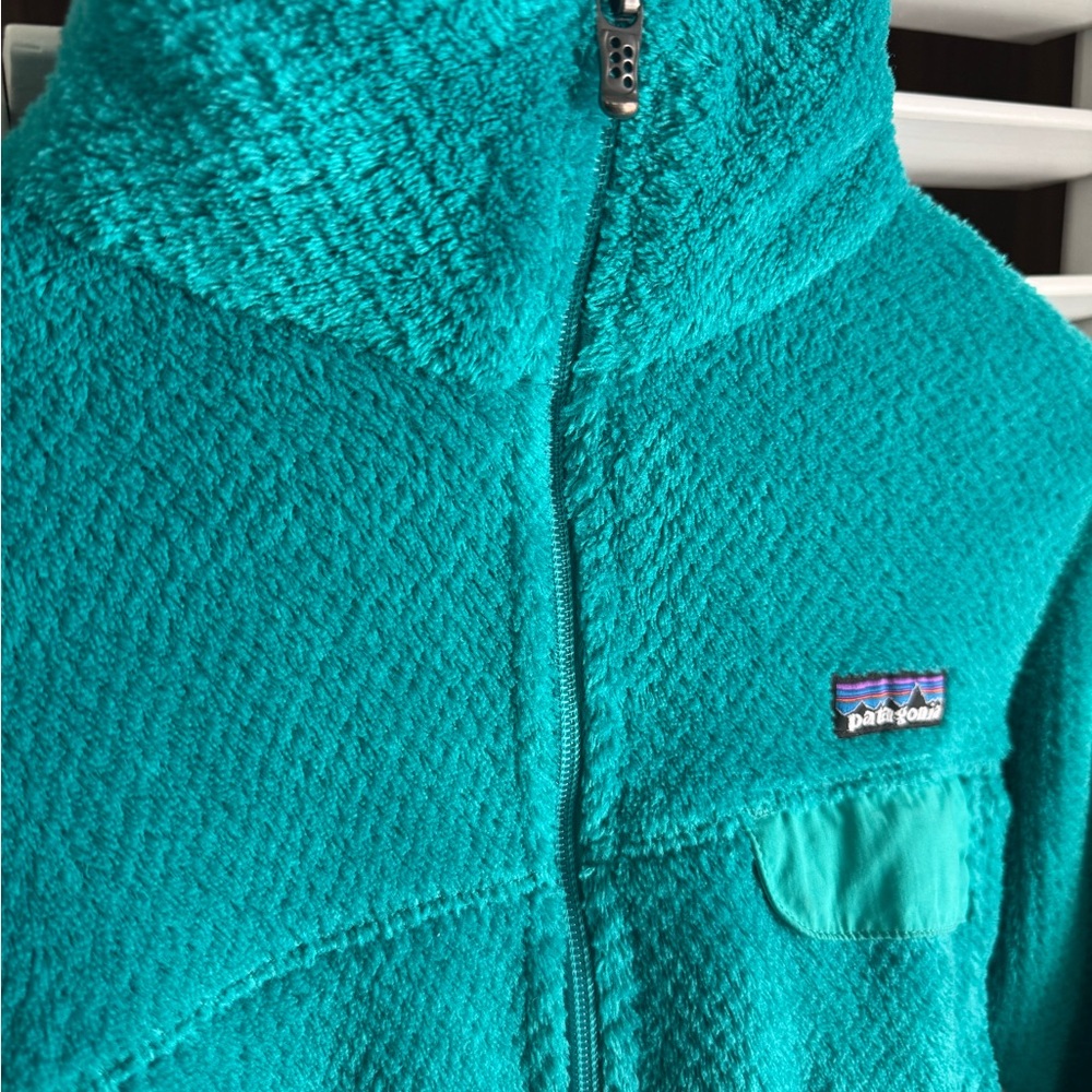 Patagonia womens Re tool zip up fleece, sz small